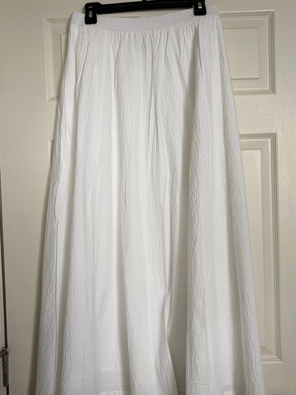a new day White Textured Maxi Skirt